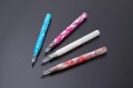 Teranishi Guitar Glass Pen - Aurora Jelly Blue