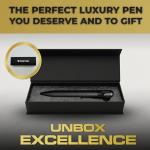 BASTION® Titanium Black Luxury Bolt Action Pen