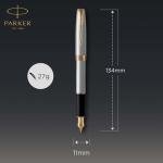 PARKER Sonnet Stainless Steel Fountain Pen
