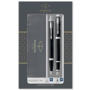 Parker IM Duo Luxury Pen Gift Set - Gloss Black