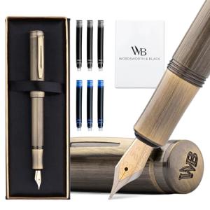 Luxury Bronze Mini Fountain Pen Gift Set