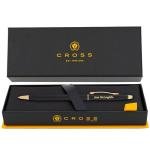 Engraved Cross Classic Century Black & Gold Pen