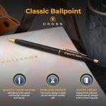 Engraved Cross Classic Century Black & Gold Pen