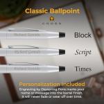 Personalized Cross Classic Century Chrome Ballpoint Pen