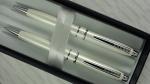 Cross Stratford Pearlescent White Ballpoint and Pencil Set