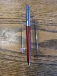 Parker 61 Jeweled Cap Red/Silver Ball Pen