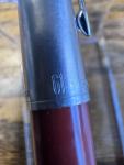 Parker 61 Jeweled Cap Red/Silver Ball Pen