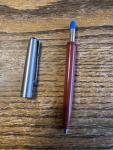 Parker 61 Jeweled Cap Red/Silver Ball Pen