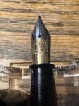 Sheaffer Statesman Black Gold Fountain Pen 14k Nib
