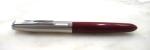 1950s Parker 21 Burgundy Fountain Pen
