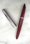 1950s Parker 21 Burgundy Fountain Pen