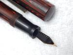 Vintage Wahl Red Wood Grain Fountain Pen