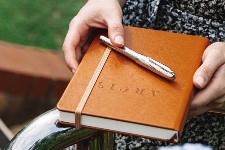 ARCIS Luxury Rollerball Pen in 925 Sterling Silver