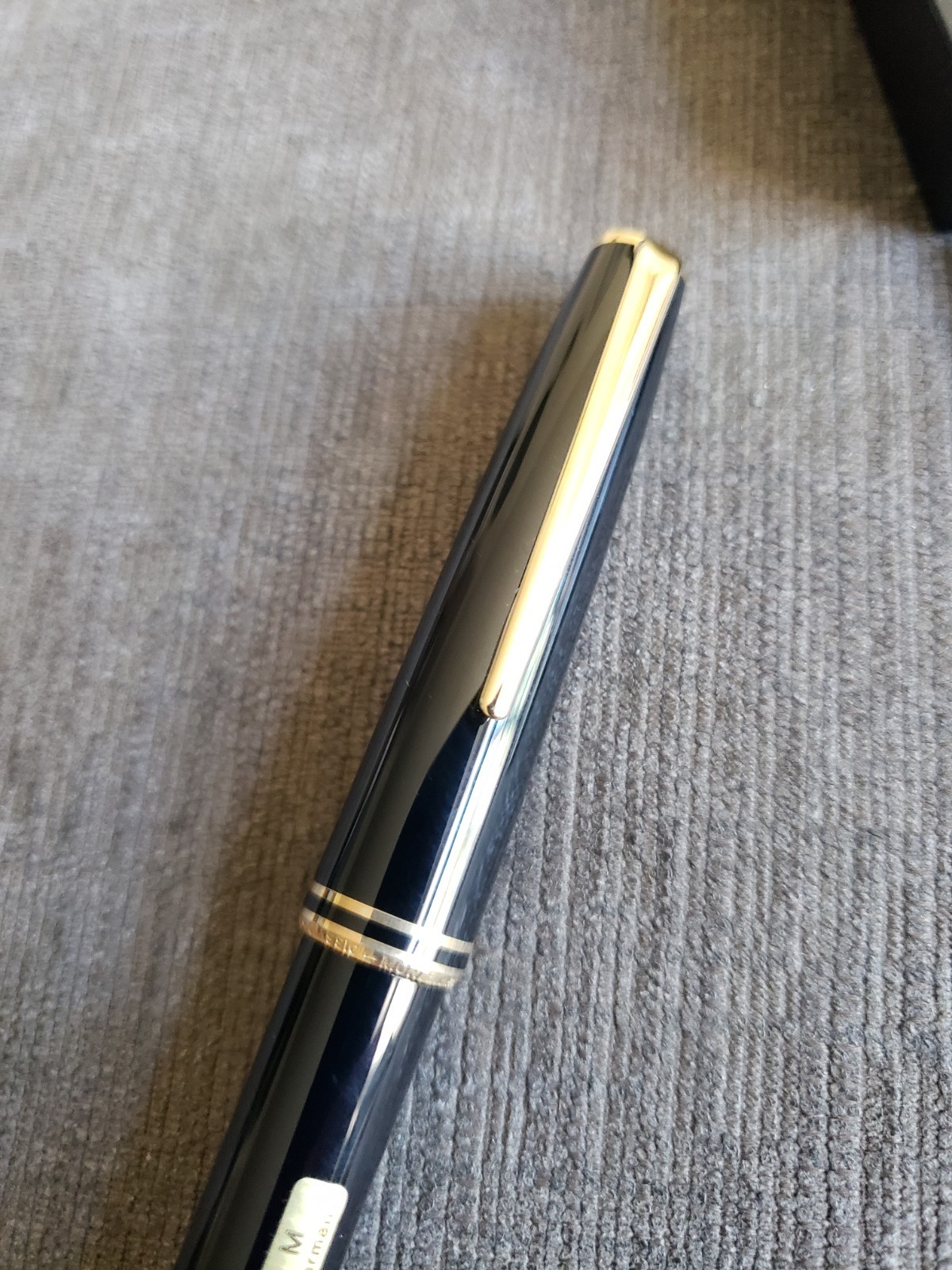 MONTBLANC万年筆 Classic 14K Montblanc Classic Black Fountain Pen, Vintage 14K
