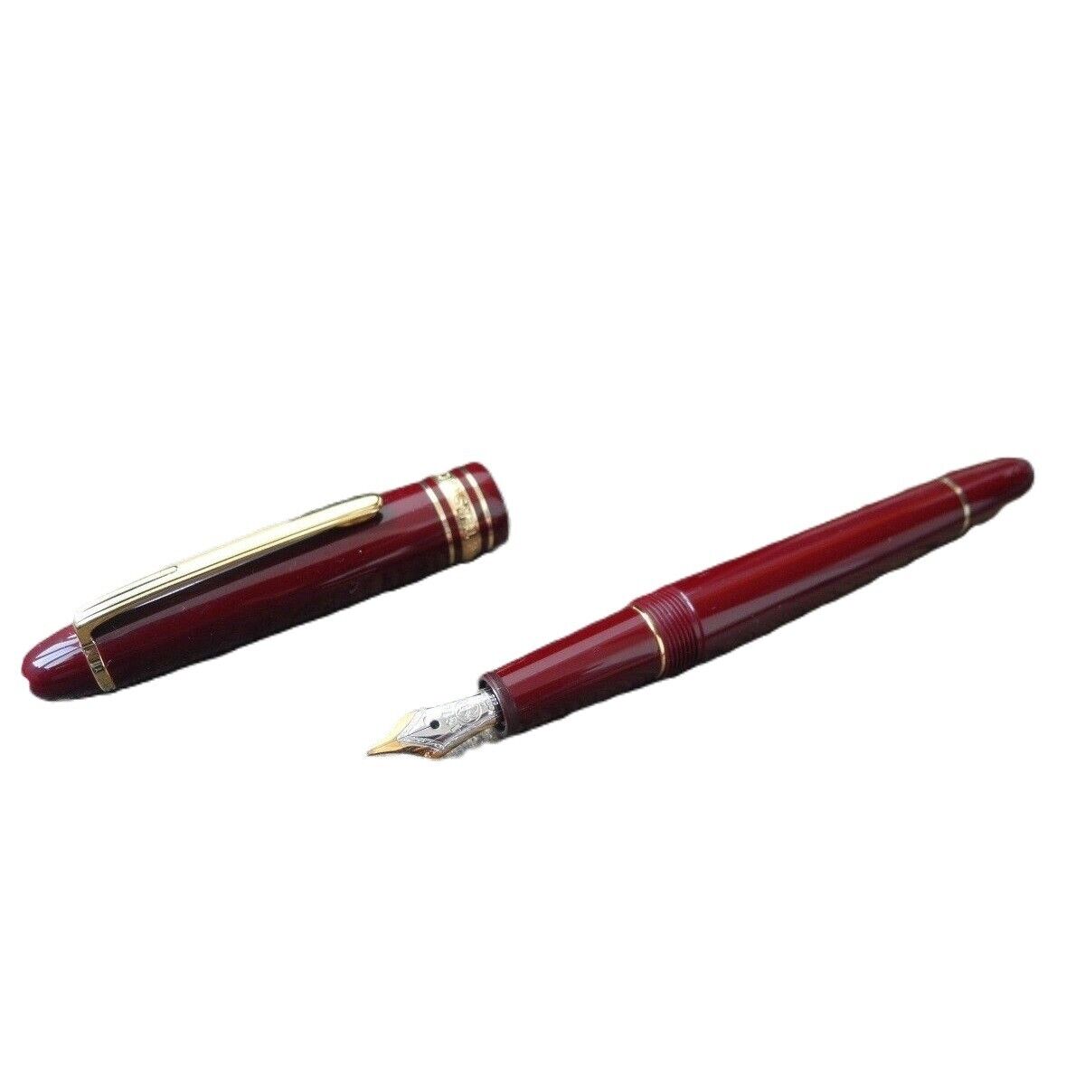 MONTBLANC Meisterstuck 145 Fountain Pen Bordeaux 14K