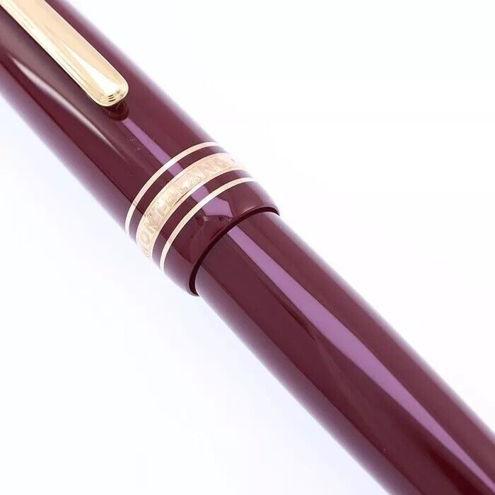 MONTBLANC Meisterstuck 145 Fountain Pen Bordeaux 14K