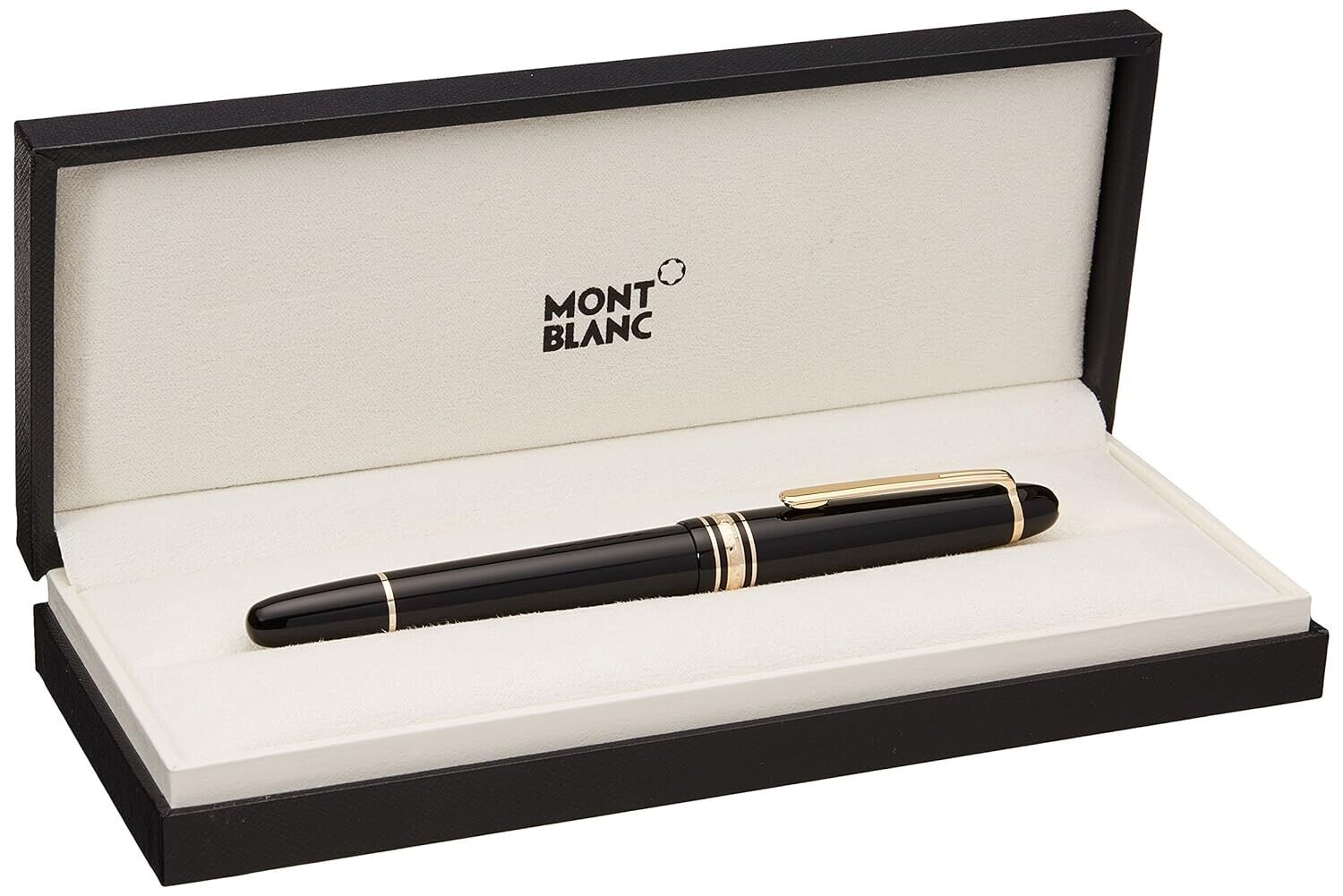 Montblanc Meisterstuck 145 Fountain Pen - Black & Gold