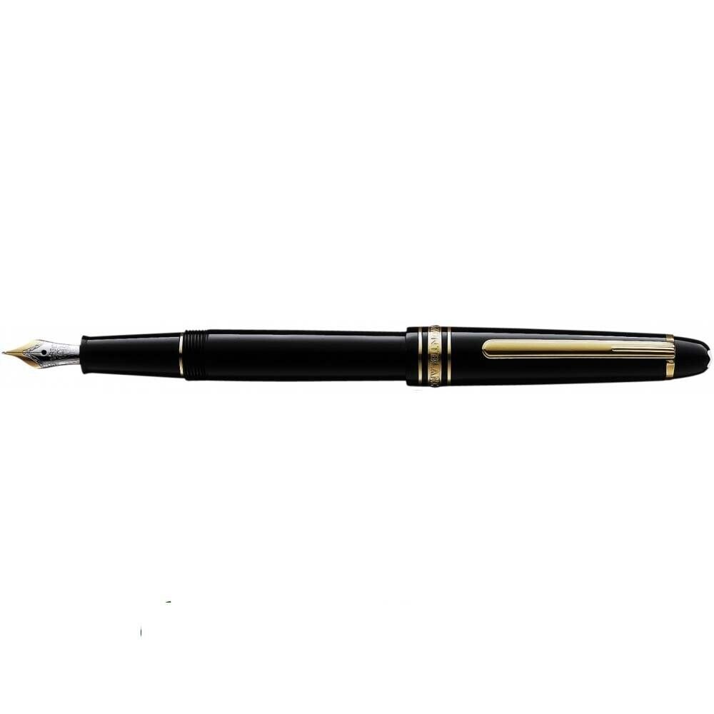 Montblanc Meisterstuck 145 Fountain Pen - Black & Gold