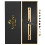 Scriveiner Heavy Gold Rollerball Luxury Pocket Pen