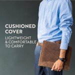 Elegant Leather Portfolio with Luxury Pen Set