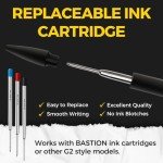 BASTION® Titanium Black Luxury Bolt Action Pen