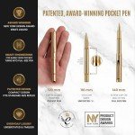Scriveiner Heavy Gold Rollerball Luxury Pocket Pen