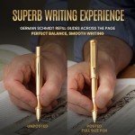 Scriveiner Heavy Gold Rollerball Luxury Pocket Pen