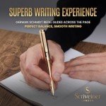 Scriveiner Heavy Gold Rollerball Luxury Pocket Pen