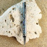 LACHIEVA Luxury Sea Shell Abalone Ballpoint Pen