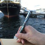 LACHIEVA Luxury Sea Shell Abalone Ballpoint Pen