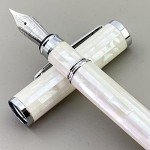 LACHIEVA Pearl Fountain Pen with Fine Nib