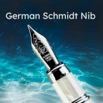 LACHIEVA Pearl Fountain Pen with Fine Nib