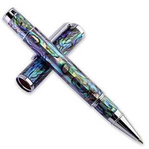 LACHIEVA Luxe Abalone Rollerball Pen for Professionals
