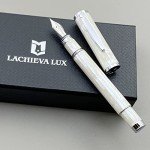 LACHIEVA Pearl Fountain Pen with Fine Nib