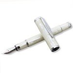 LACHIEVA Pearl Fountain Pen with Fine Nib