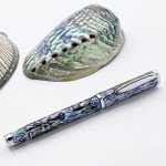 LACHIEVA Luxe Abalone Rollerball Pen for Professionals