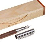 LACHIEVA Luxury Walnut Fountain Pen Set