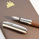 LACHIEVA Luxury Walnut Fountain Pen Set