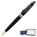 Personalized Waterman Expert Black Ballpoint Pen