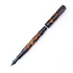 Conklin Endura Deco Crest Orange Fountain Pen