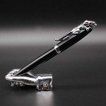 ARTEX Elegant Fountain Pen - Luxury Black/Silver Design