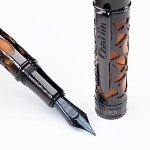 Conklin Endura Deco Crest Orange Fountain Pen