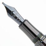 Conklin Endura Deco Crest Fountain Pen - Orange/Rose Gold