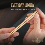 Personalized 24K Gold Ballpoint Pen Gift Set