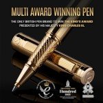 Personalized Gold Rollerball Pen - Luxury Gift Set