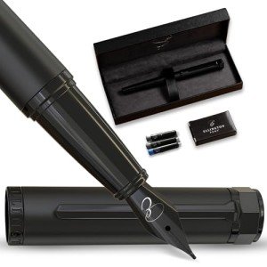Elegant Ellington Fountain Pen Set with Ink