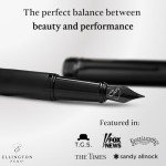 Elegant Ellington Fountain Pen Set with Ink