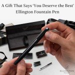 Elegant Ellington Fountain Pen Set with Ink