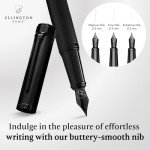 Elegant Ellington Fountain Pen Set with Ink