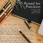 Luxury Bamboo Wood Fountain Pen Set